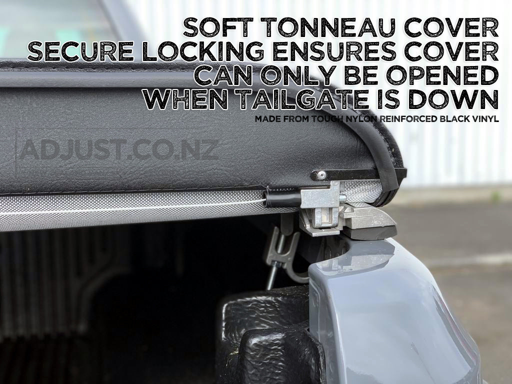 Soft Tonneau Cover for VOLKSWAGEN Amarok 2011 Onwards (Non Sports Bar Type)