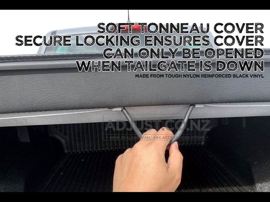 Soft Tonneau Cover for VOLKSWAGEN Amarok 2011 Onwards (Non Sports Bar Type)