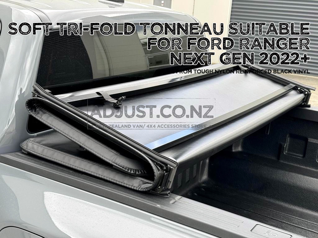 Soft Tri-Fold Tonneau Cover suitable for All Next Gen Ford Ranger 2022+