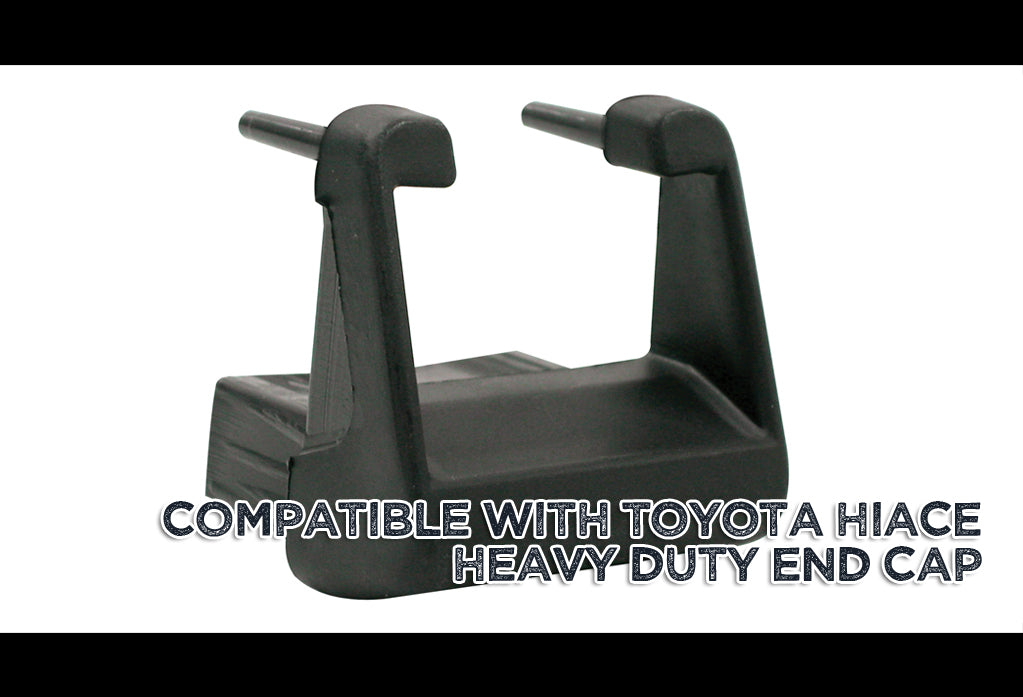 Compatible with Toyota Hiace 40mm x 40mm Roof Rack End cap