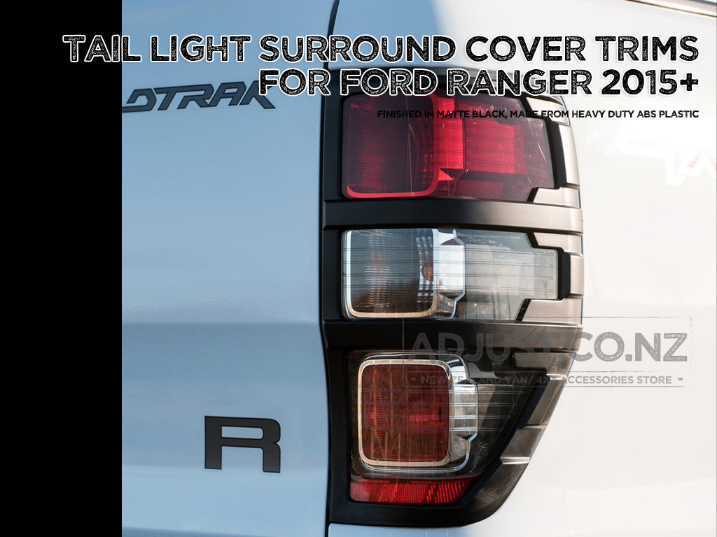 Headlight and Taillight Cover Trims for Ford Ranger 2015-2022