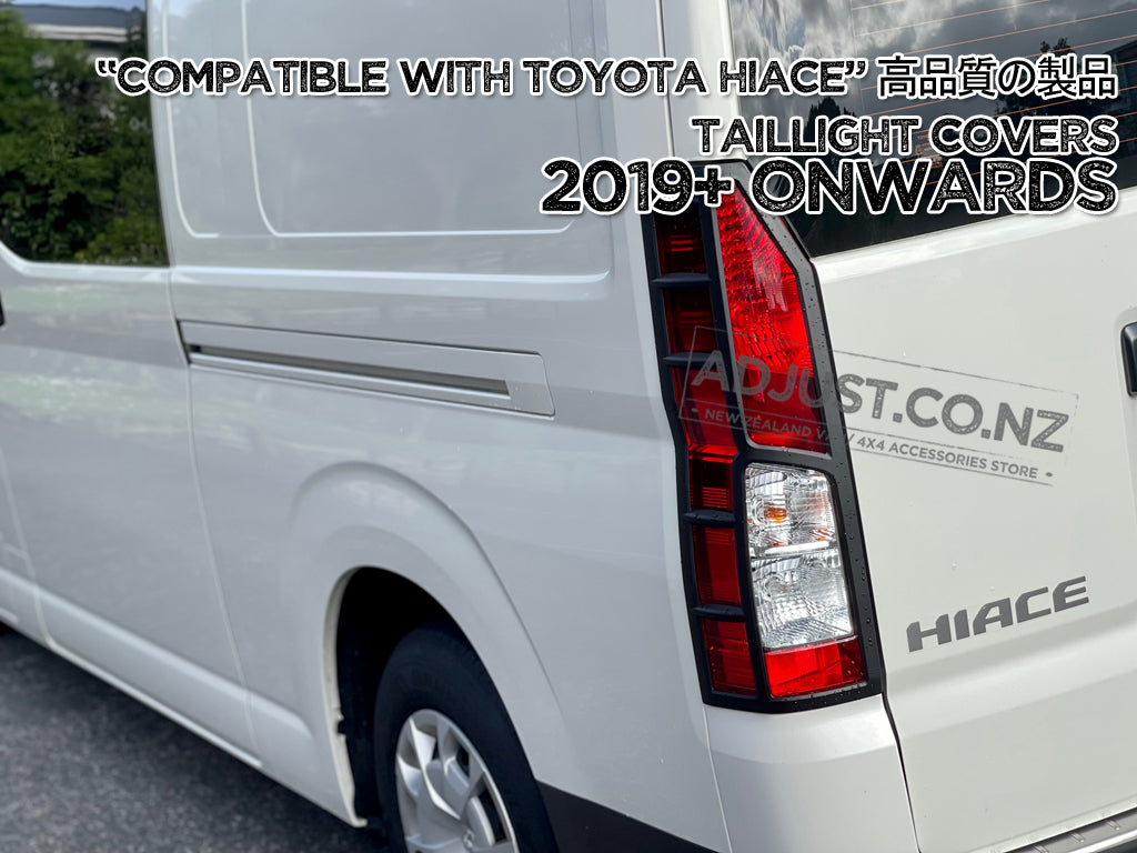 Taillight Cover Trims suitable for Toyota Hiace 2019+