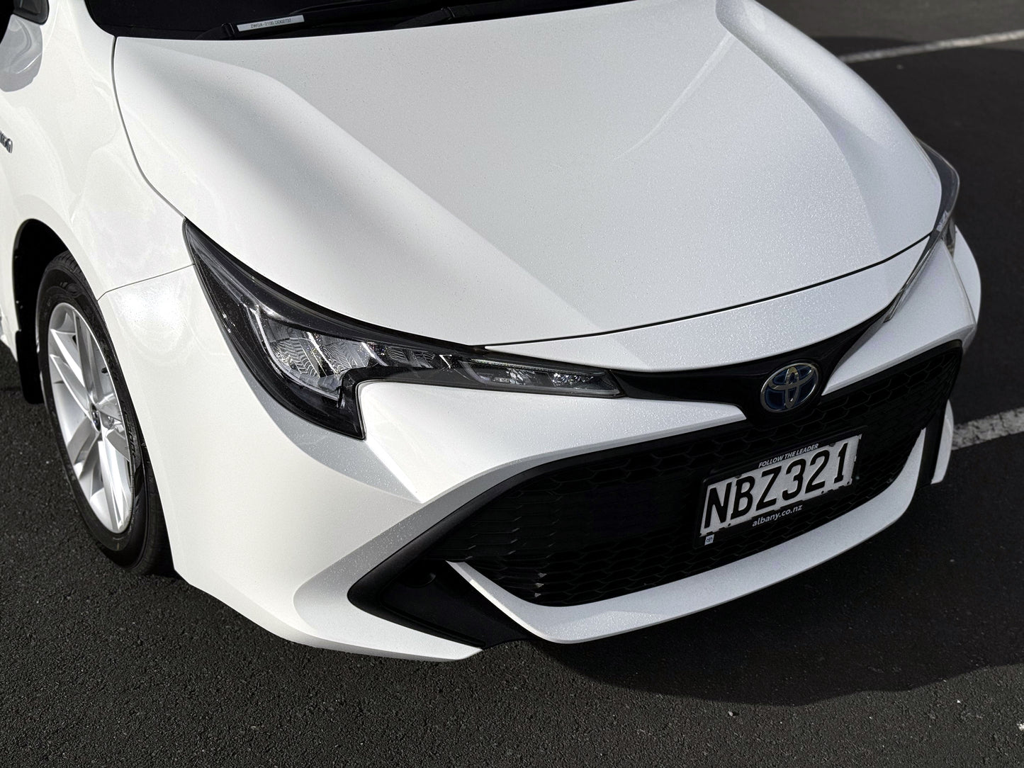 2020 Toyota Corolla White NZ New 2.0P Petrol Hybrid