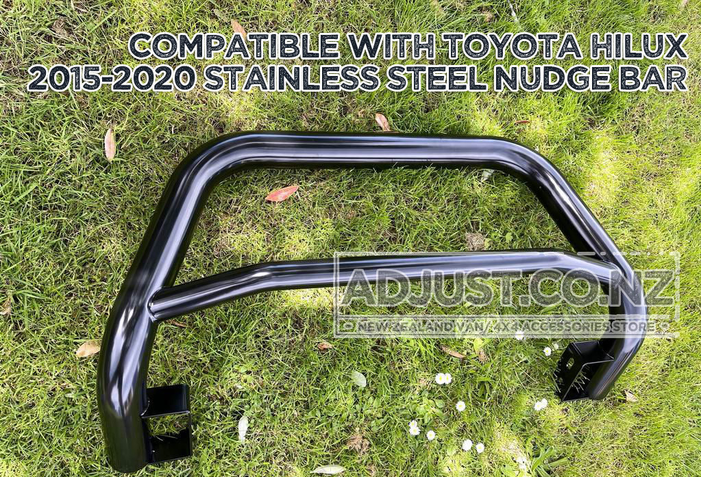 Black Nudge Bar Suitable For Toyota Hilux 2015-2020