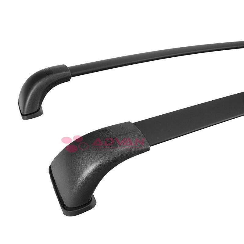 Compatible with 2014-19 Toyota Highlander "Black" Aluminum Roof Rack Cross Bar