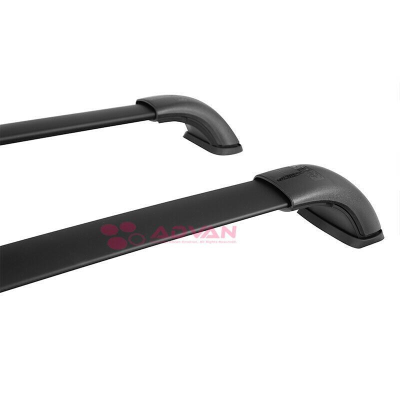 Compatible with 2014-19 Toyota Highlander "Black" Aluminum Roof Rack Cross Bar