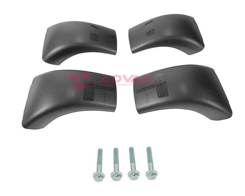 Compatible with 2014-19 Toyota Highlander "Black" Aluminum Roof Rack Cross Bar