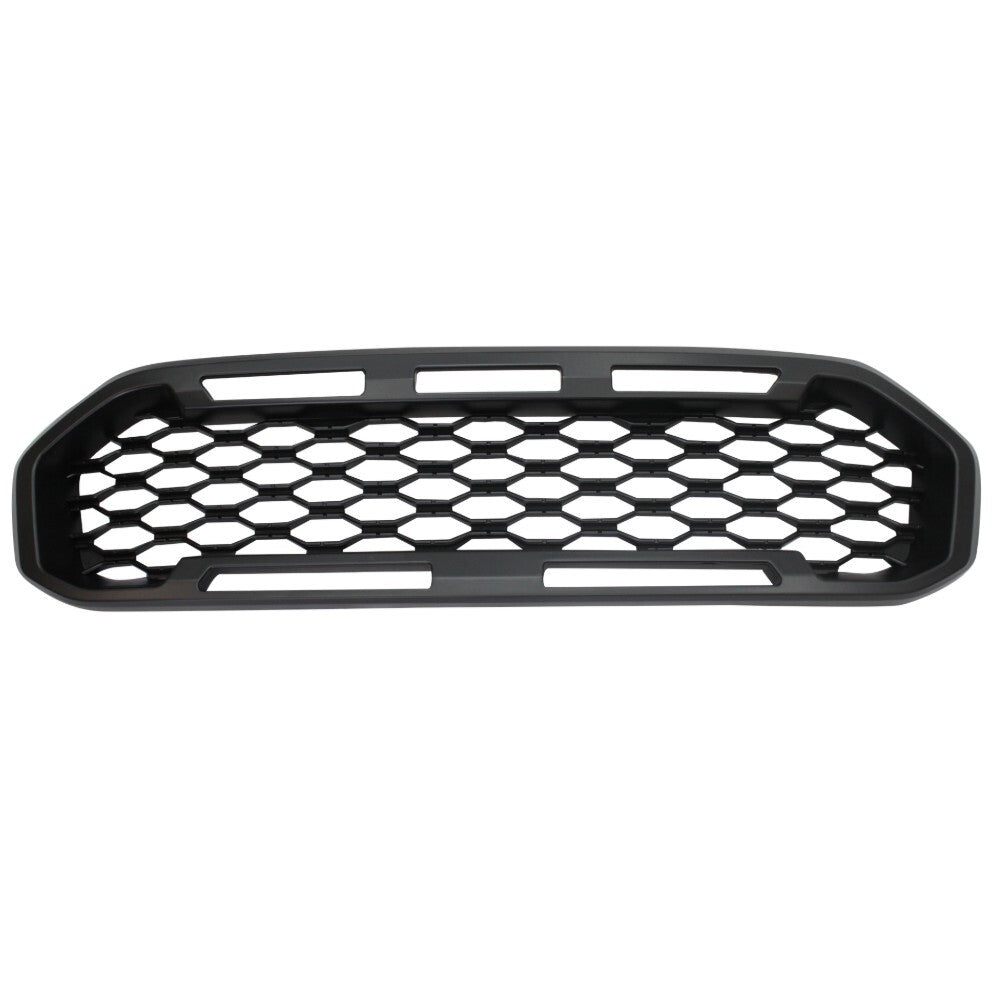 Front Mesh Grill to suit Ford Ranger Matt Black PX3 XL/XLT/FX4 2018-2022