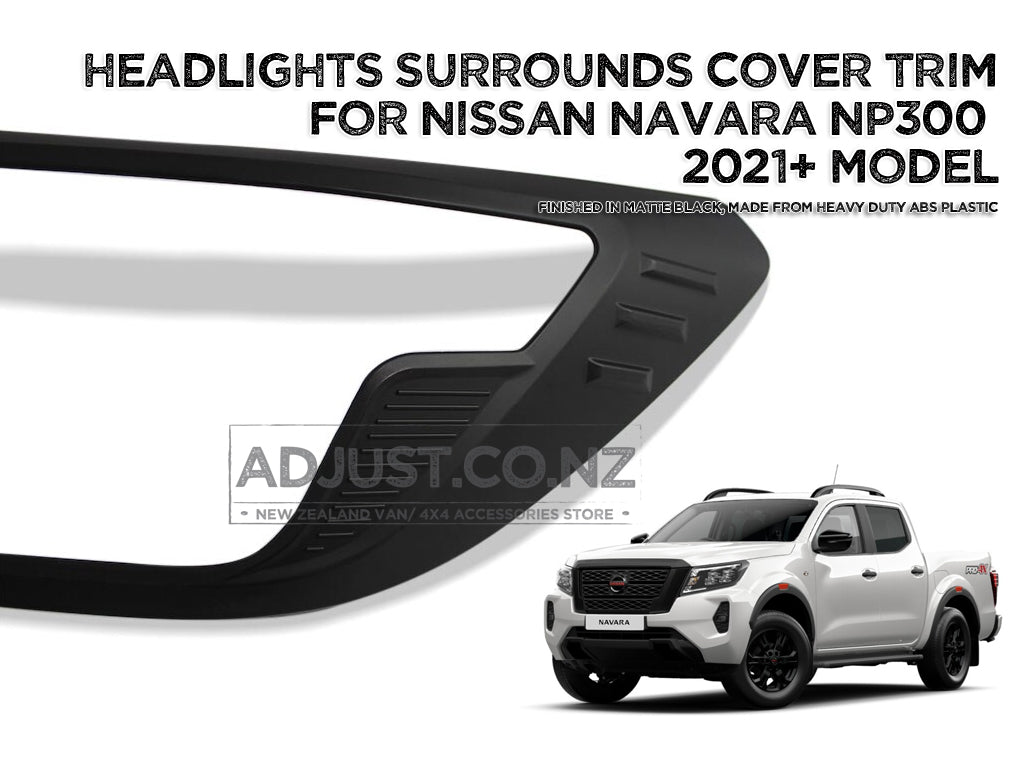 Headlight Cover Trims for NISSAN NAVARA NP300 2021+