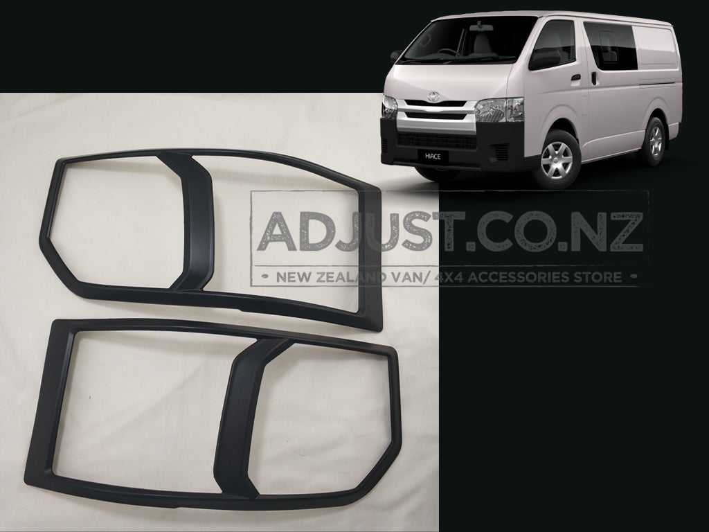 Headlight Cover Trims suitable for Toyota Hiace 2014-2018