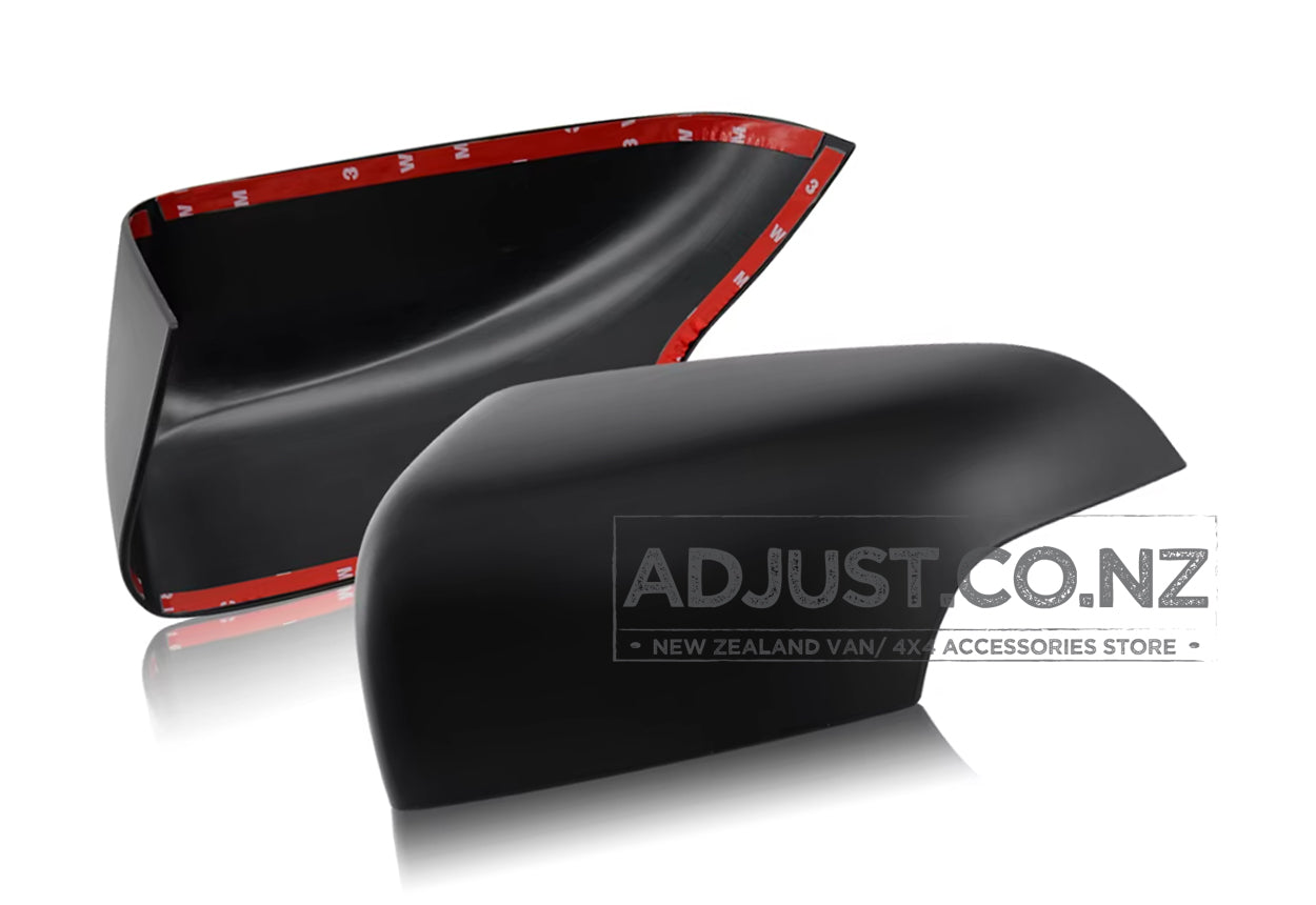 Ford Ranger Rear Side Cover Trim Rear View Mirror Covers 2012-2022 Matt Black