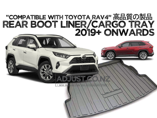 Heavy Duty Cargo Rubber Waterproof Mat Boot Liner Suits Toyota Rav4 2019+