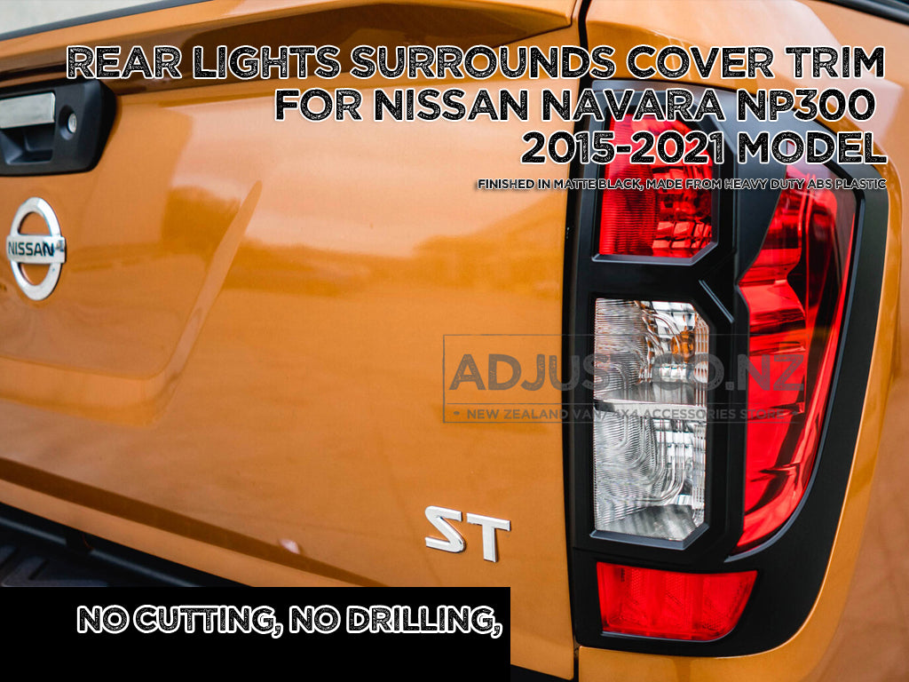 Tail light Cover Trims for NISSAN NAVARA NP300 2015-2021