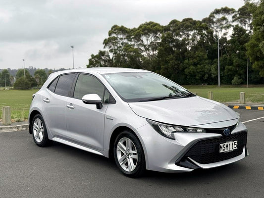 2020 Toyota Corolla Silver NZ New 2.0P Petrol Hybrid