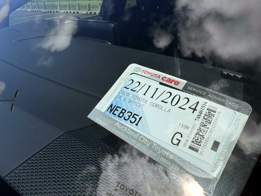 2020 Toyota Corolla White NZ New 2.0P Petrol Hybrid