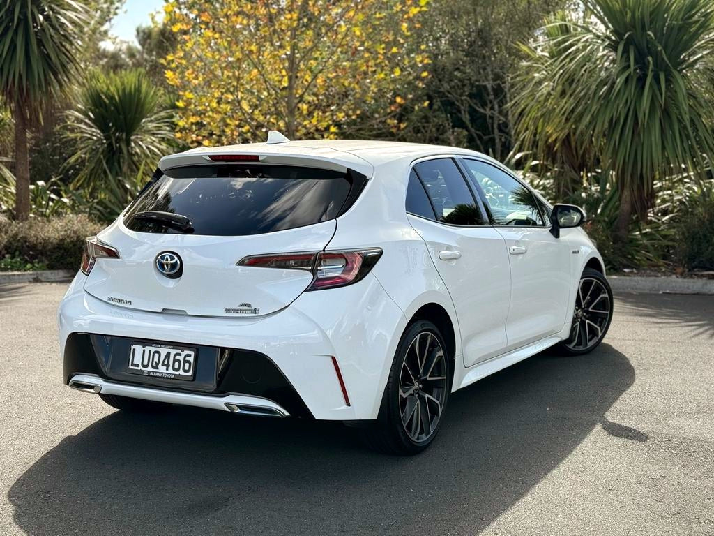 2019 Toyota Corolla White ZR NZ New Petrol Hybrid