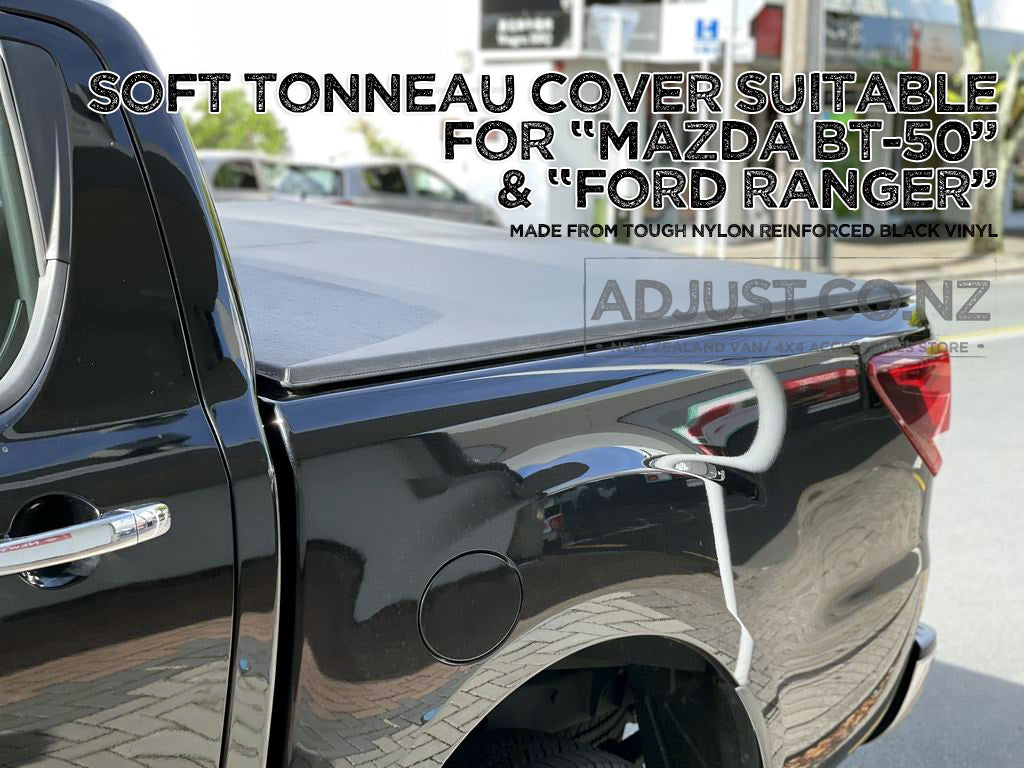 Soft Tonneau Cover suitable for Mazda BT-50/ Ford Ranger 2012+