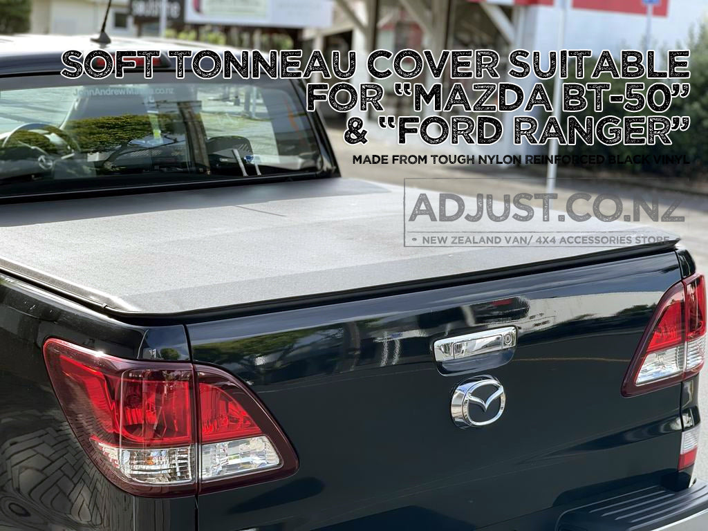 Soft Tonneau Cover suitable for Mazda BT-50/ Ford Ranger 2012+