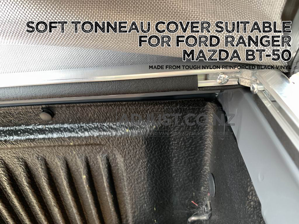 Soft Tonneau Cover suitable for Ford Ranger/ Mazda BT-50 2012+