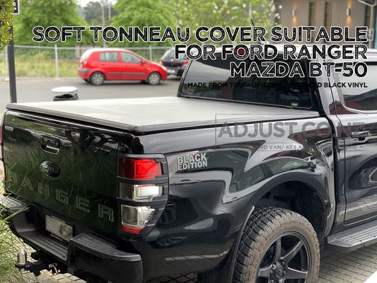 Soft Tonneau Cover suitable for Ford Ranger/ Mazda BT-50 2012+