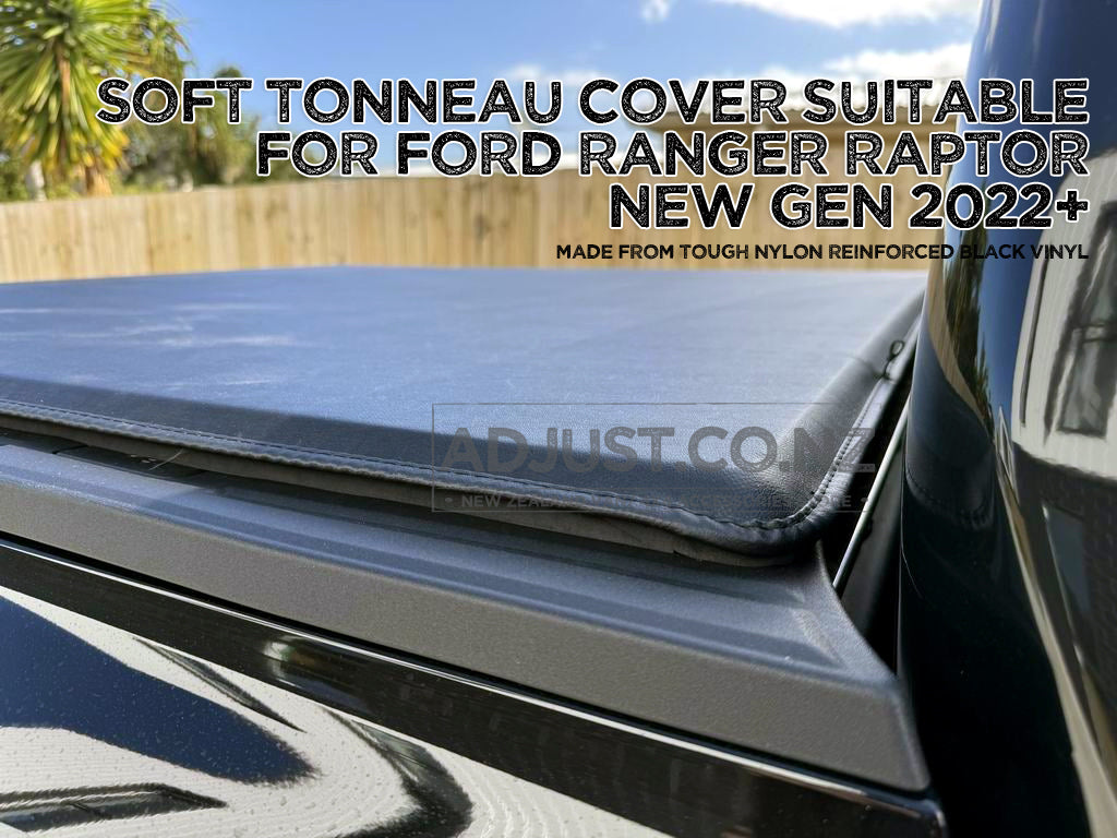 Soft Tonneau Cover suitable for New Gen Ford Ranger Wildtrak/ Raptor 2022+