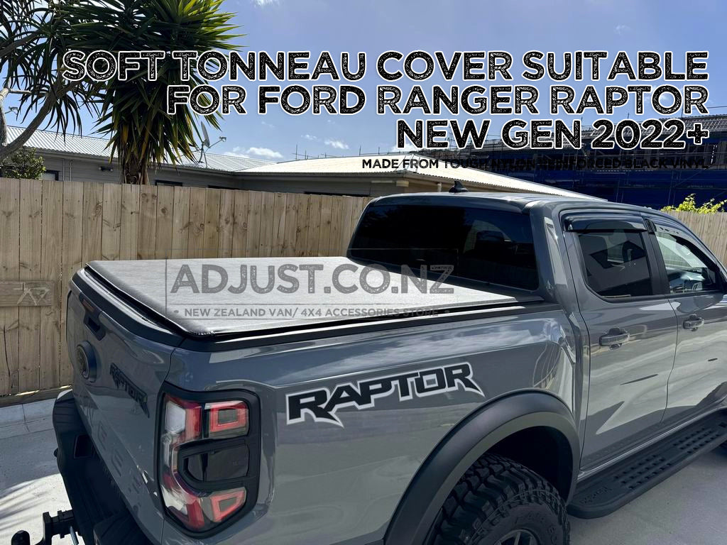 Soft Tonneau Cover suitable for New Gen Ford Ranger Wildtrak/ Raptor 2022+