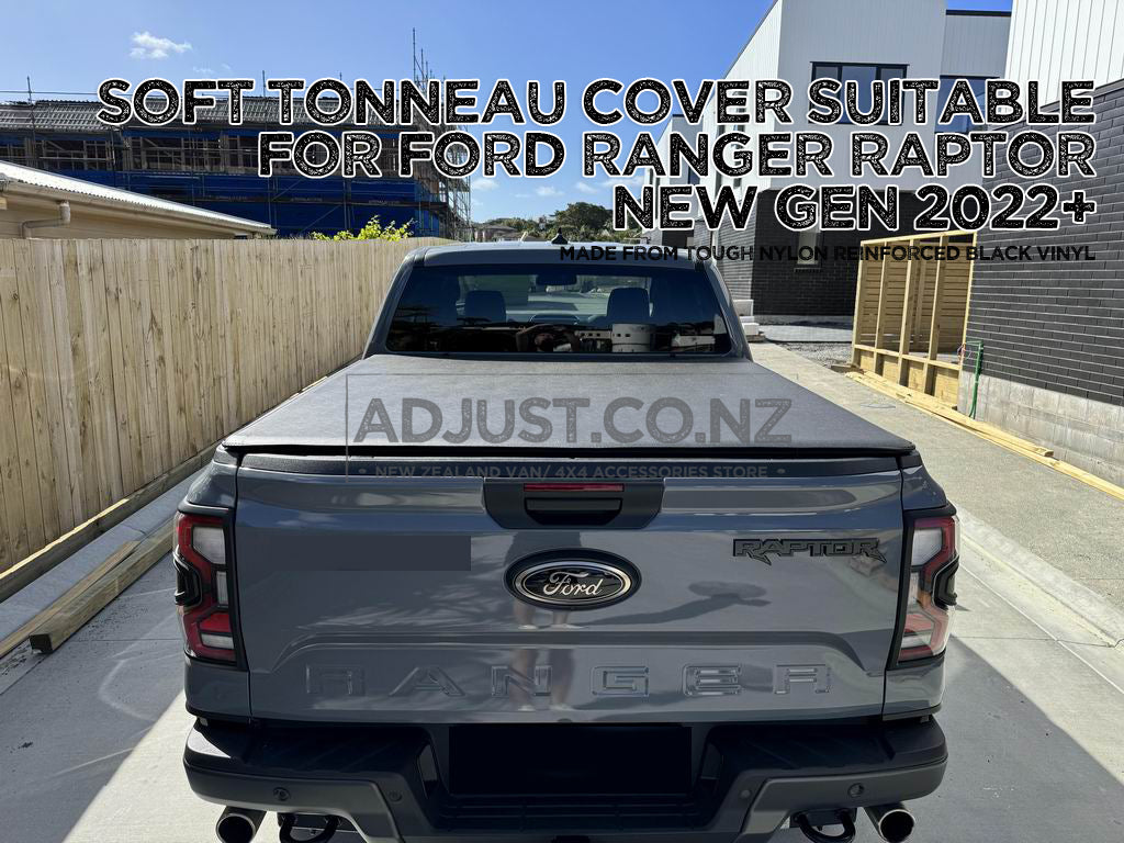 Soft Tonneau Cover suitable for New Gen Ford Ranger Wildtrak/ Raptor 2022+