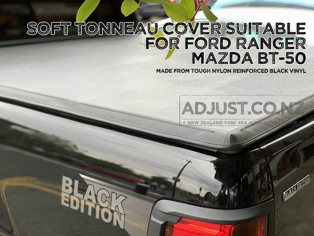 Soft Tonneau Cover suitable for Ford Ranger/ Mazda BT-50 2012+