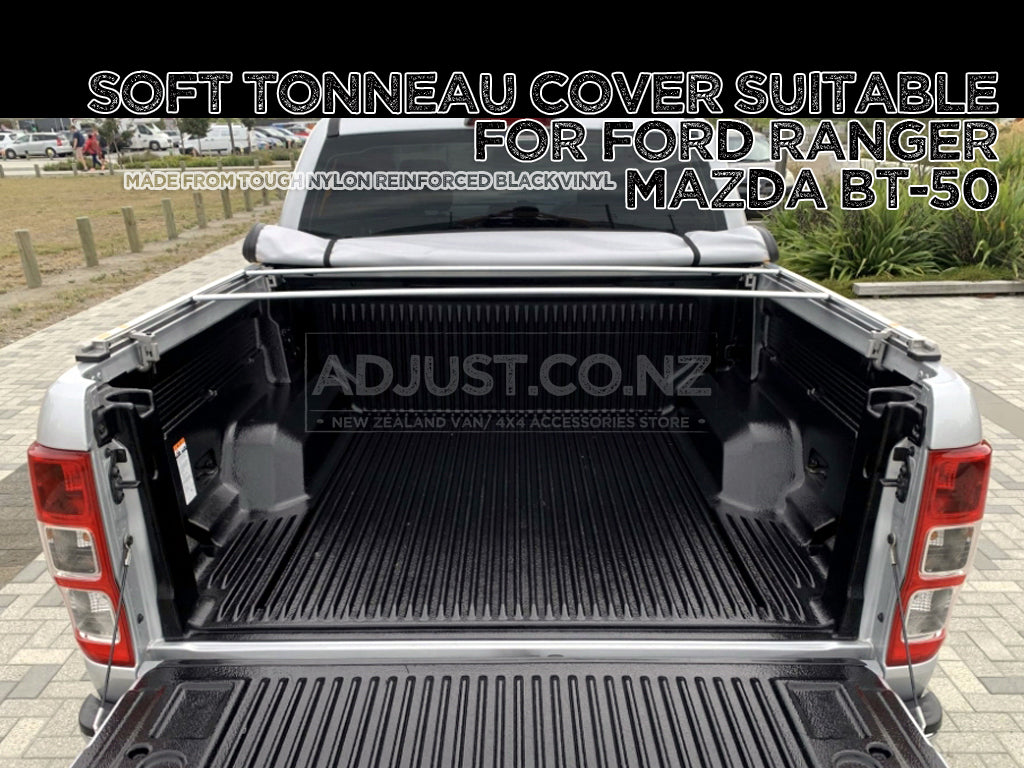 Soft Tonneau Cover suitable for Ford Ranger/ Mazda BT-50 2012+