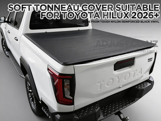Soft Tonneau Cover suitable for Toyota Hilux A-deck New Gen 2026+