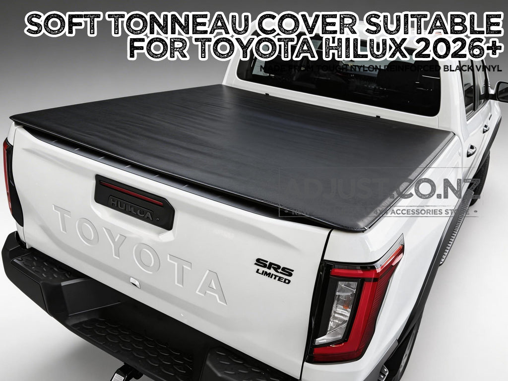 Soft Tonneau Cover suitable for Toyota Hilux A-deck New Gen 2026+