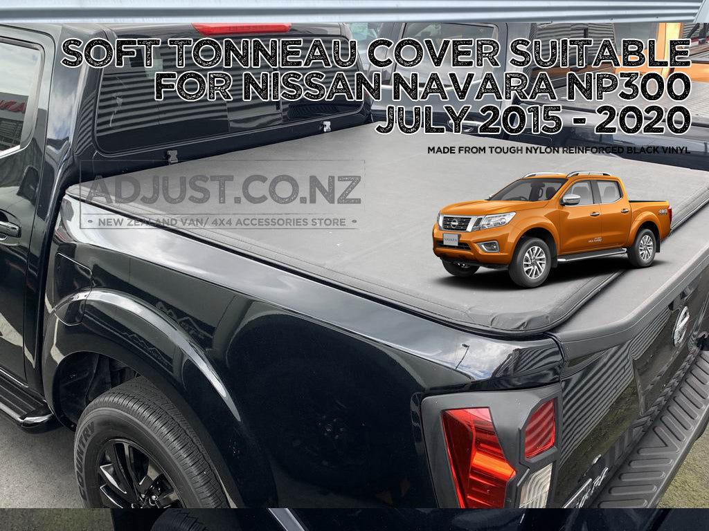 Soft Tonneau Cover suitable for Nissan Navara NP300 July 2015 - 2020