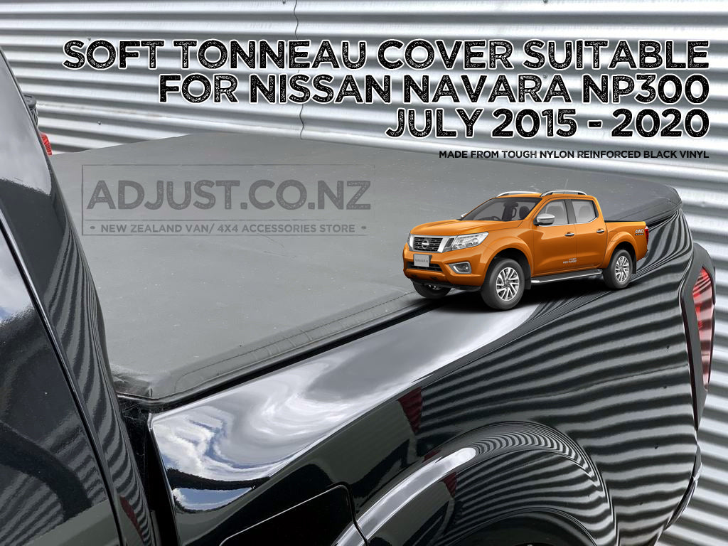 Soft Tonneau Cover suitable for Nissan Navara NP300 July 2015 - 2020