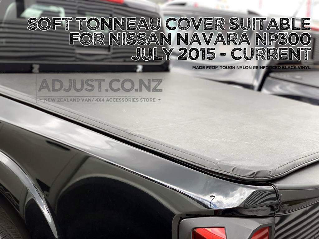 Soft Tonneau Cover suitable for Nissan Navara NP300 July 2015 - 2020