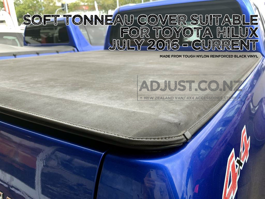 Soft Tonneau Cover suitable for Toyota Hilux A-deck 2016+