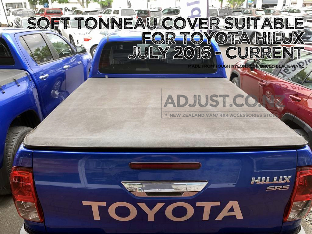 Soft Tonneau Cover suitable for Toyota Hilux A-deck 2016+