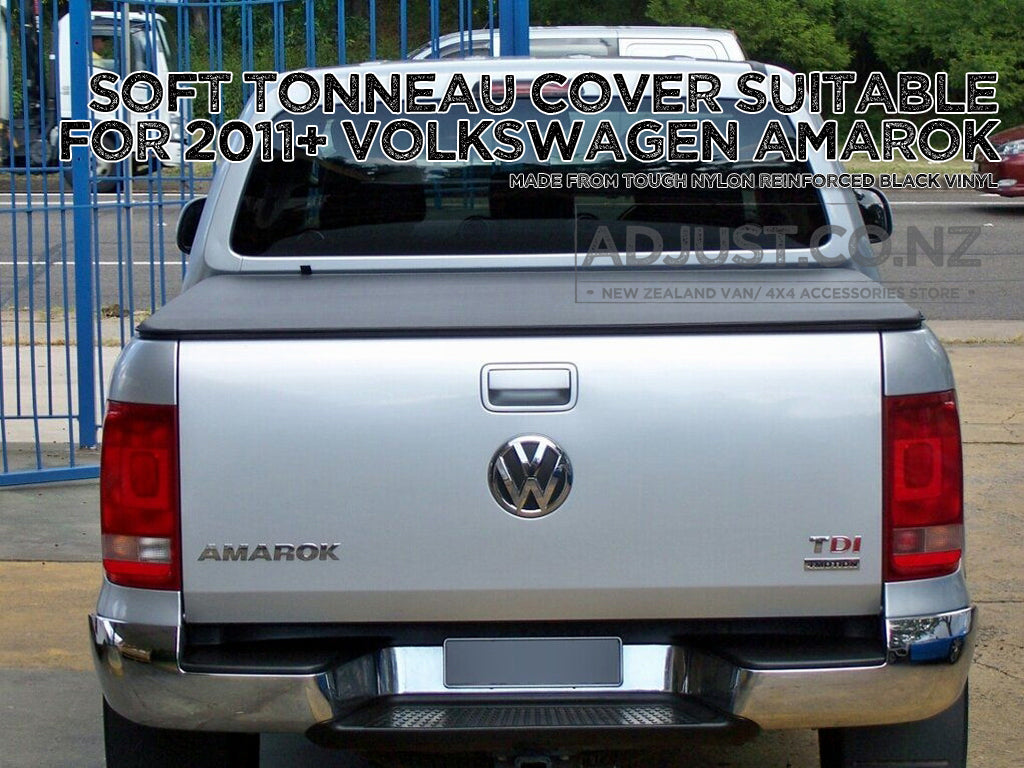 Soft Tonneau Cover for VOLKSWAGEN Amarok 2011 Onwards (Non Sports Bar Type)