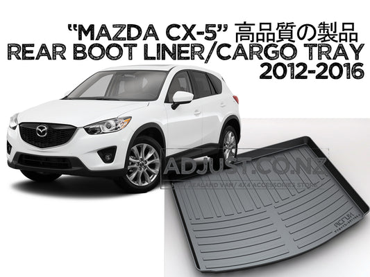 Heavy Duty Cargo Rubber Waterproof Mat Boot Liner Suitable for Mazda CX5 2012-17