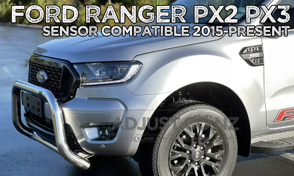 PX3 Ford Ranger 3" Stainless Steel Nudge bar for 2015- 2021