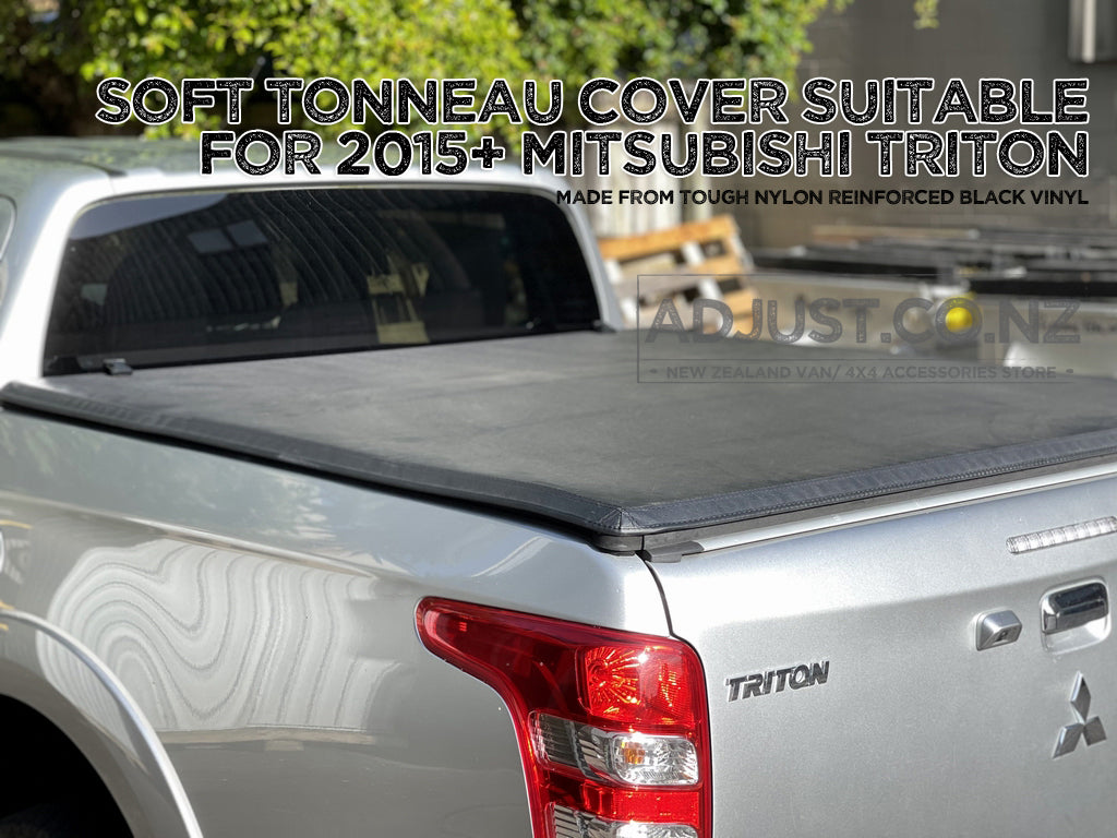 Soft Tonneau Cover suitable for Mitsubishi Triton 2015+