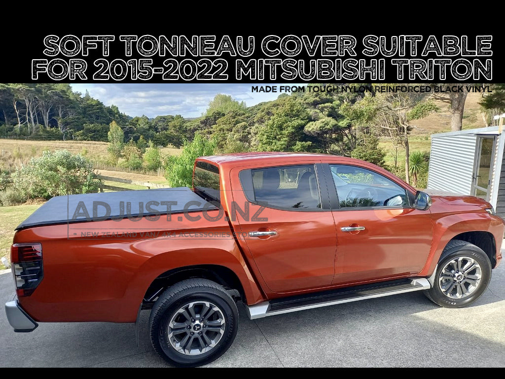 Soft Tonneau Cover suitable for Mitsubishi Triton 2015+