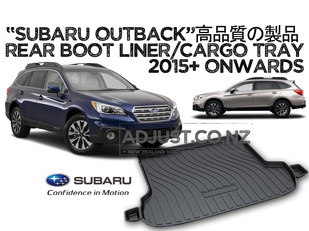 Heavy Duty Cargo Rubber Waterproof Mat Boot Liner for Subaru Outback 2015+