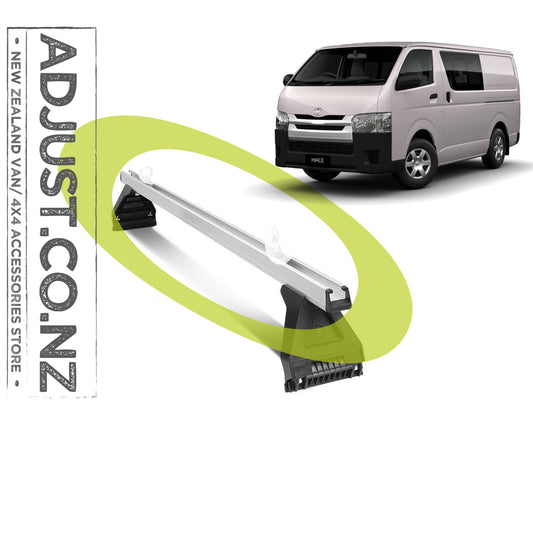 Compatible with Toyota Hiace Roof Rack Heavy duty Bar "Silver" 1480mm