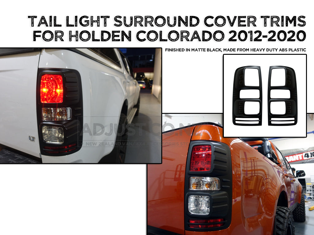 Tail light Cover Trims suitable for Holden Colorado 2012-2020